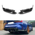 Rear Carbon Fiber Diffuser Splitters BMW M3/M4 G8X