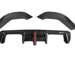 AE Style Rear Carbon Fiber Diffuser W/ Light BMW M3/M4 G8X