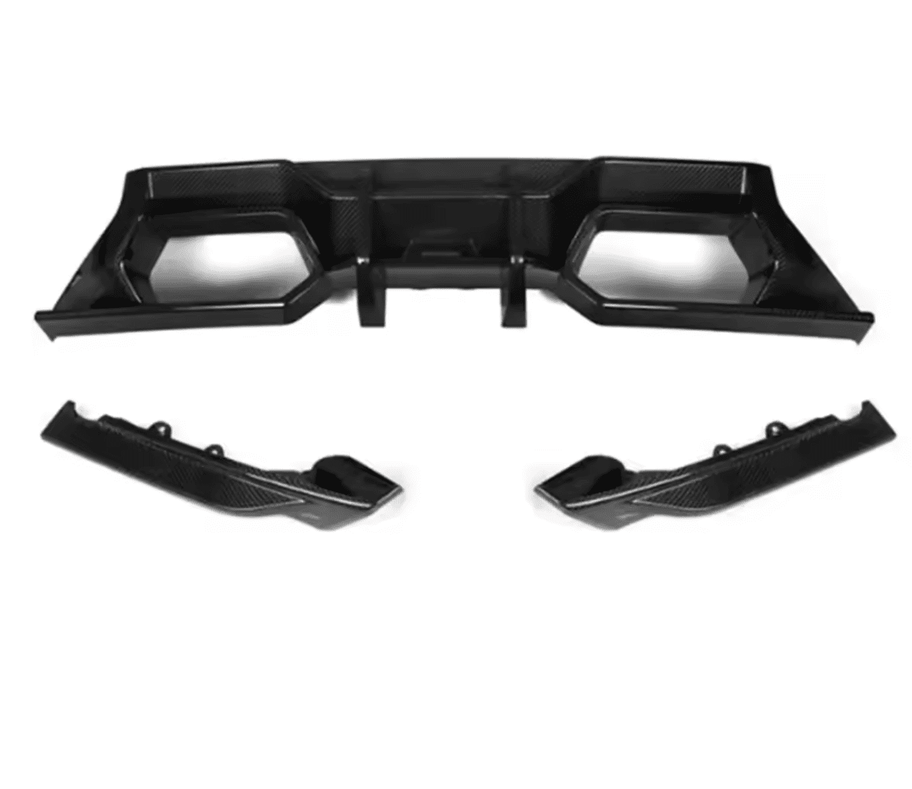 SQ Style Carbon Fiber Rear Diffuser BMW G87 M2