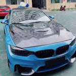 IMP Style Carbon Fiber Engine Hood Clear Bonnet BMW M3/M4 F8X